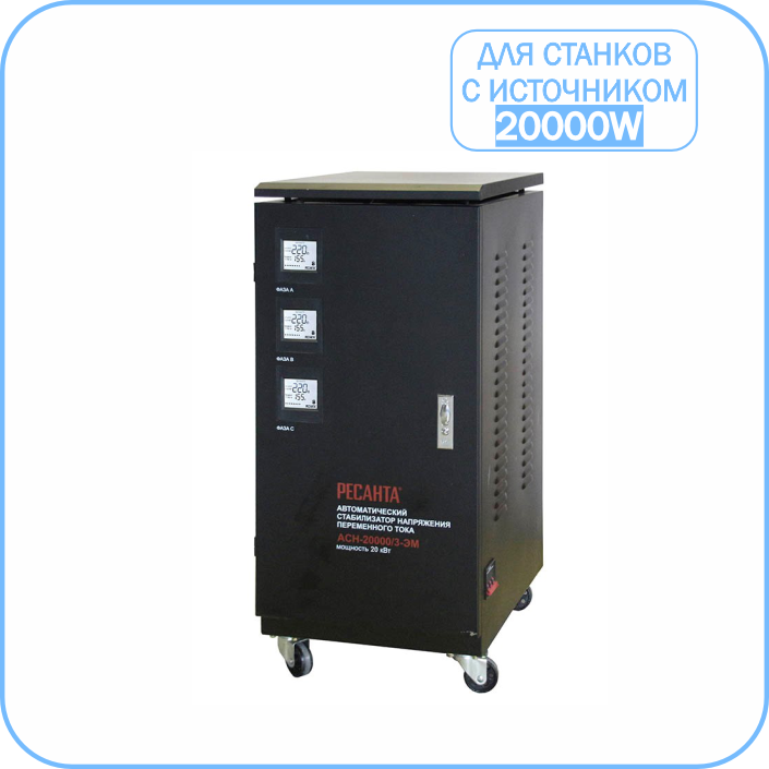 Стабилизатор Ресанта АСН-150000/3-ЭМ